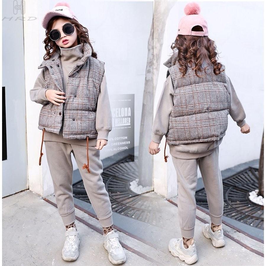 ジャージ キッズ 女子 上下 長袖 秋冬 子供服 セットアップ ジュニア 3 