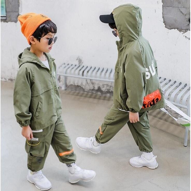 ジャージ キッズ 男子 上下 長袖 春秋 秋着 ジュニア 2点セット 子供服 セットアップ アウター 長ズボン トレーナー スポーツウェア 運動服 可愛い おしゃれ Supersport Tn