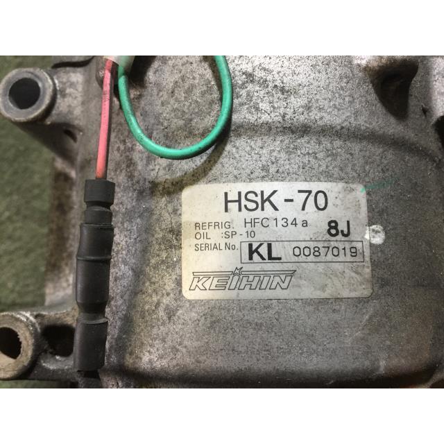 フィット DBA-GE6 エアコンコンプレッサー NH731P  75209｜hrk-j-parts｜02