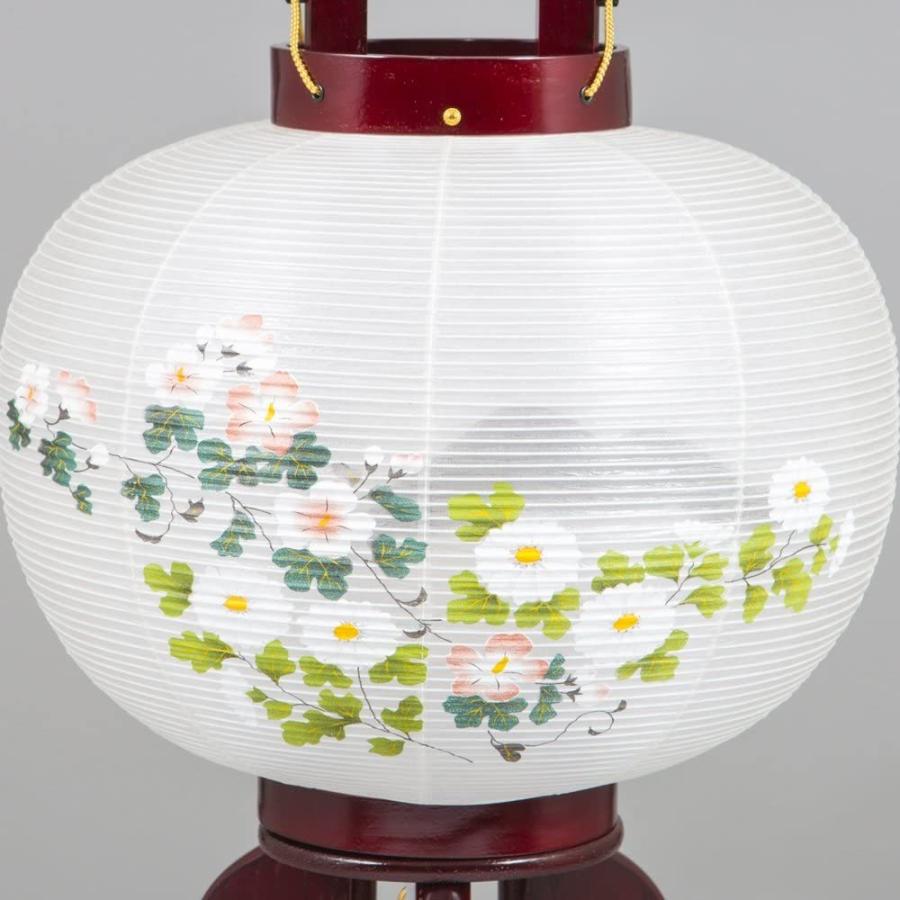 保存版 なごみ工房オリジナル 盆提灯 絹二重張り 9号 紅 人気満点 Blog Lonolife Com