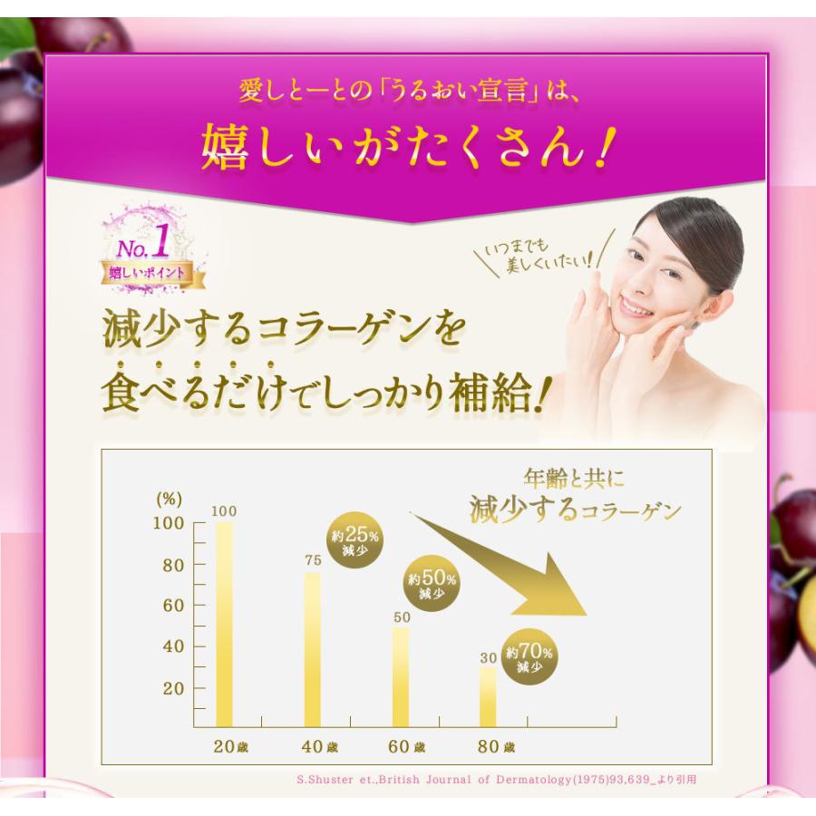 うるおい宣言プルーン味 (3106) コラーゲン ゼリー コラーゲンゼリー