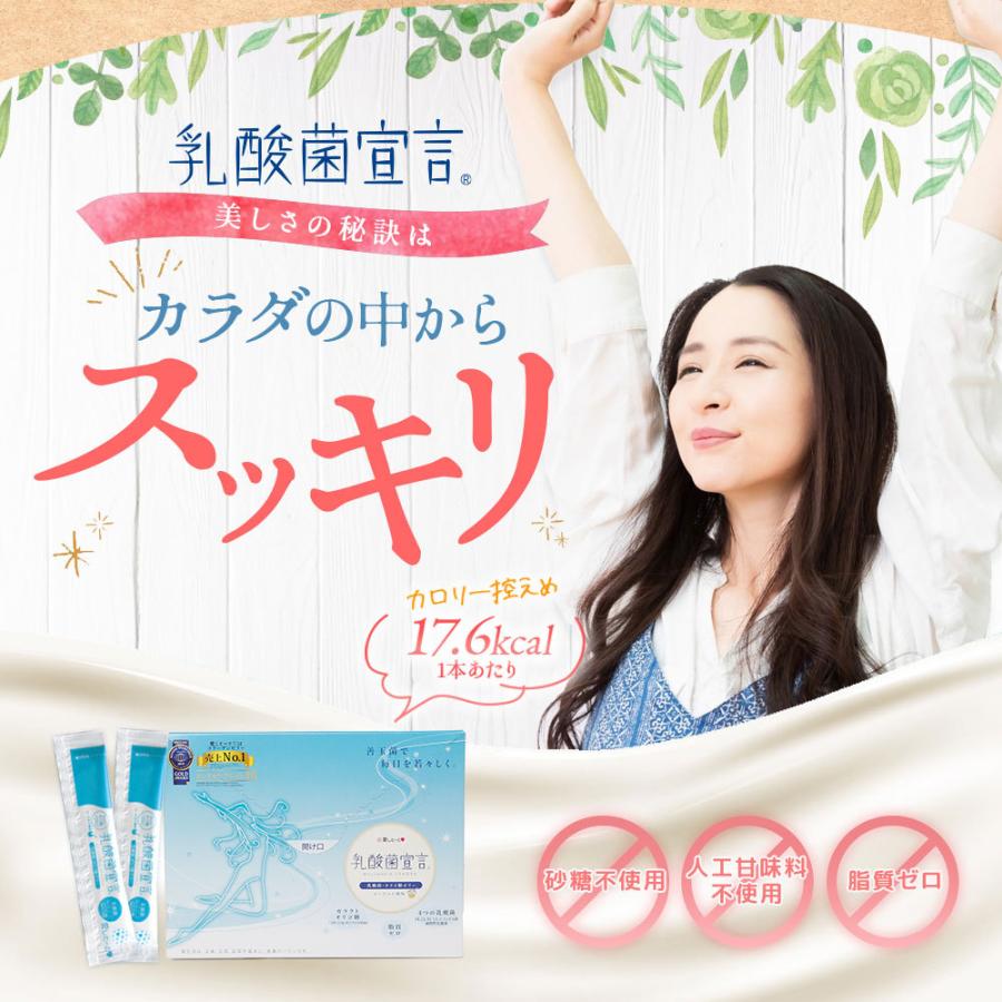 乳酸菌宣言 (3124) 1箱 30本入 約1ヶ月分 ヨーグルト風味