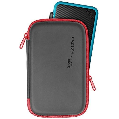 【中古】「未使用品」（2DS LL対応）スリムハードポーチ for Newニンテンドー2DS LL ブラック×レッド 2DS LL対応】スリムハードポーチ for Newニンテンドー2DS LL ブラック