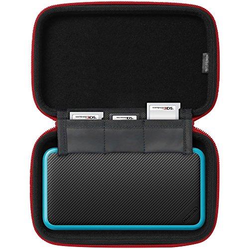 【中古】「未使用品」（2DS LL対応）スリムハードポーチ for Newニンテンドー2DS LL ブラック×レッド 2DS LL対応】スリムハードポーチ for Newニンテンドー2DS LL ブラック