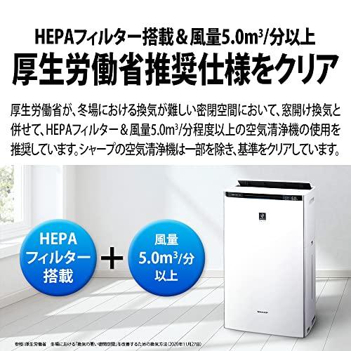 シャープ 加湿 空気清浄機 プラズマクラスター NEXT(50000) COCORO AIR 