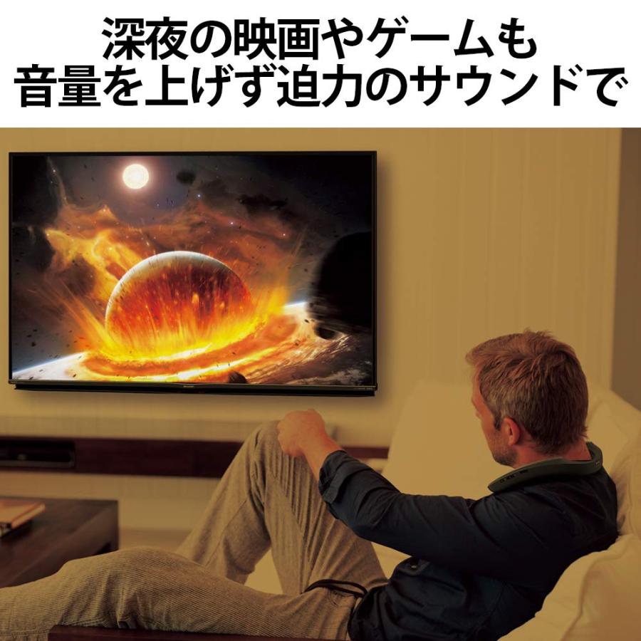シャープ ウェアラブルネックスピーカー AQUOSサウンドパートナー