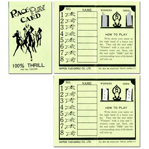 正規品 懐かしの紙競馬 Race Play Card English Ver ダービーレースカード 30枚入り 英語版 G4244 G4241 English Heritage オンライン 通販 Yahoo ショッピング