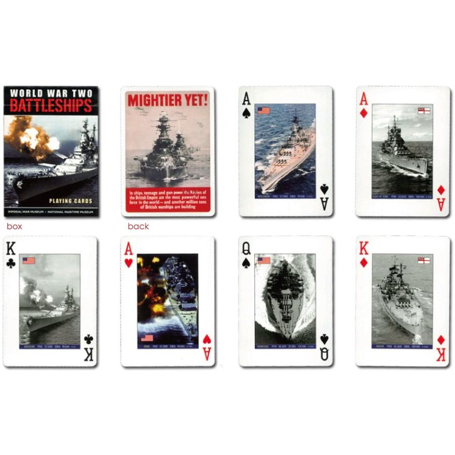 第二次世界大戦で活躍した戦艦のトランプ】バトルシップ : HERITAGE