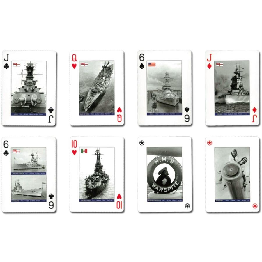 第二次世界大戦で活躍した戦艦のトランプ】バトルシップ : HERITAGE