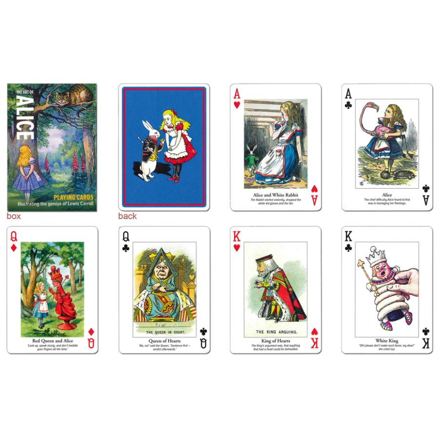 ALICE PLAYING CARD  トランプ アリス＜PIATNIK＞｜hrtg｜02