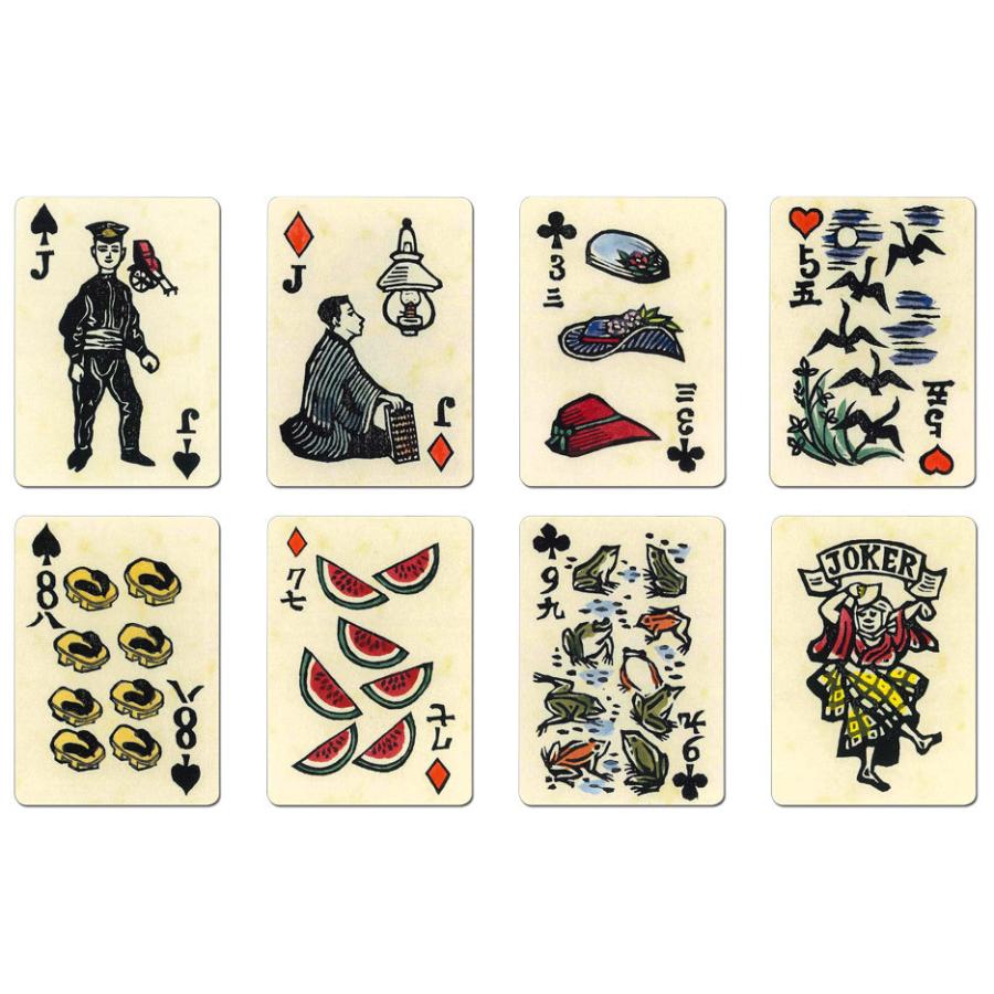 KAWAKAMI SUMIO PLAYING CARDS 川上澄生 四季のたのしみ西洋骨牌