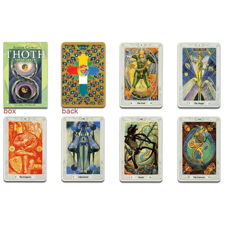 タロットカード トートタロット ビッグサイズ グリーンボックス＜U.S