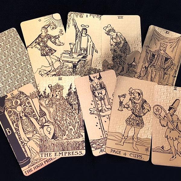 るん★黒＆ゴールドタロット るん☆黒＆ゴールドタロット ゴールデン・ブラック・キャット