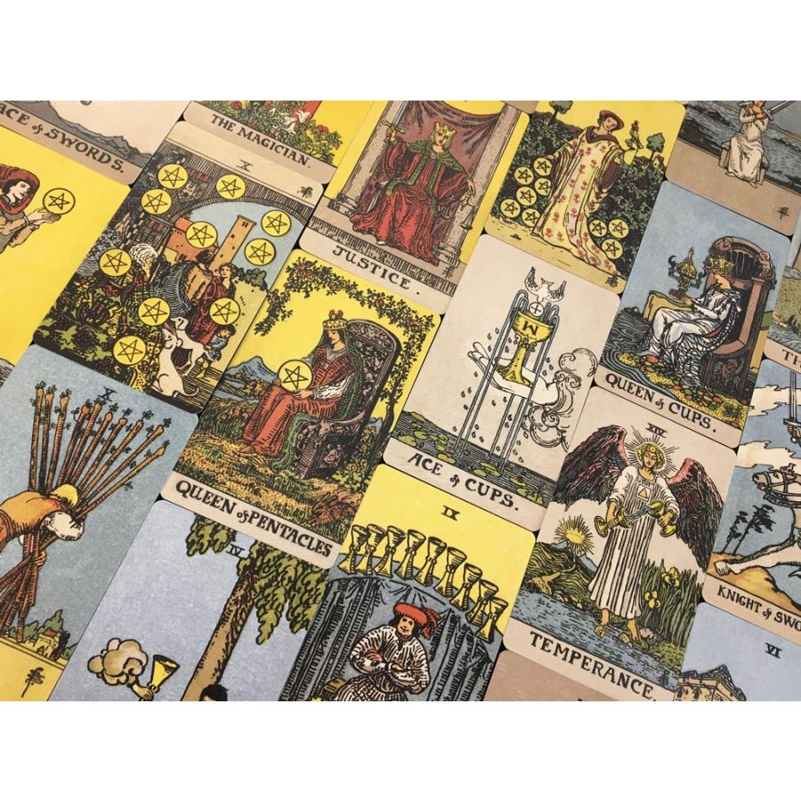 SMITH-WAITE TAROT DECK BORDERLESS EDITION スミス・ウェイト