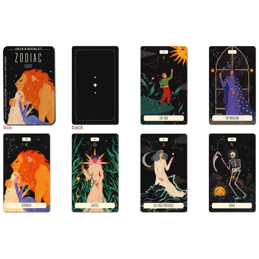 Zodiac Tarot In a Tin ゾディアック・タロット（缶入） : HERITAGE