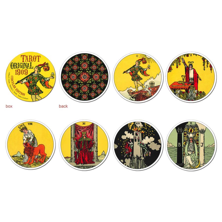 TAROT ORIGINAL 1909 CIRCULAR EDITION タロット オリジナル 丸型