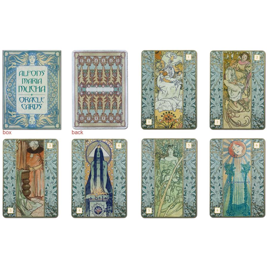 ALFONS MARIA MUCHA ORACLE CARDS アルフォンス・マリア・ミュシャ
