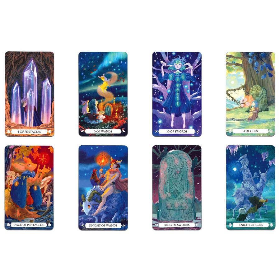 タロットカード 78枚 ウェイト版［正規輸入品］【Under the Oak Tarot