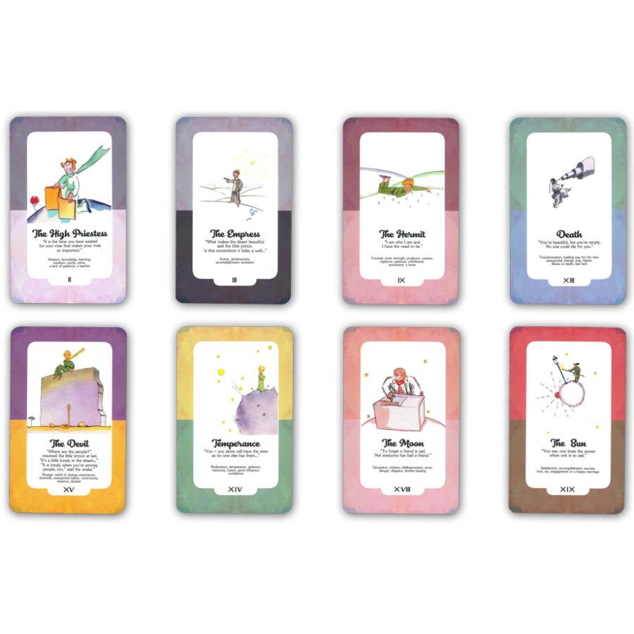 星の王子さま　タロットカード　大アルカナのみ The Little Prince Tarot 星の王子様タロット(大アルカナのみ