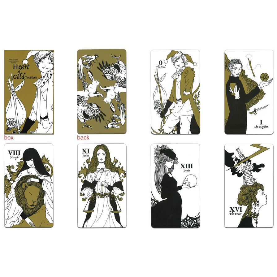 Heart of Gold Tarot Deck ハート・オブ・ゴールド・タロット・デッキ