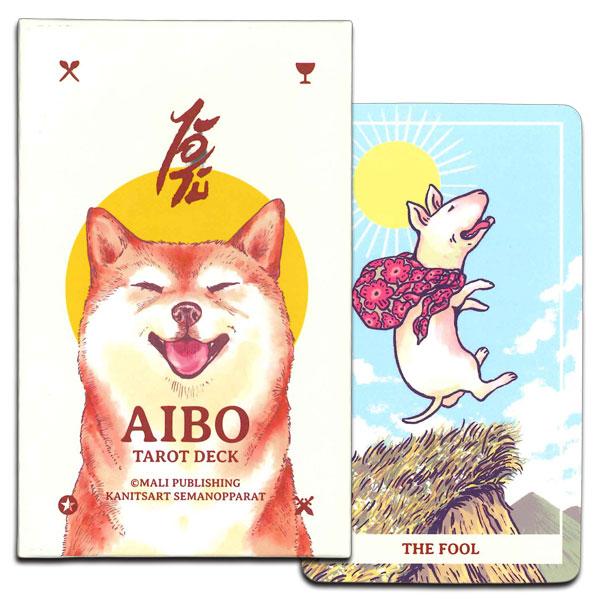 【正規品】入手困難台湾インディーズレア✨犬がモチーフのタロットカード✨海外限定 AIBO TAROT アイボ・タロット】 78枚 タロット占い [正規品]ラッキー