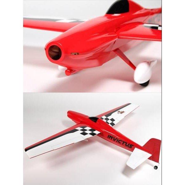 HobbyKing Invictus EF-1 Pylon Racer Balsa 1288mm - Red (ARF)★ホビーショップ青空 ...