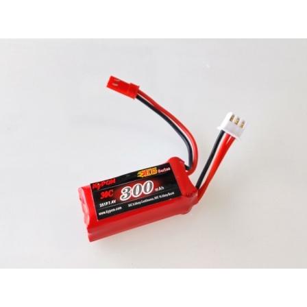 Kypom K6 7.4V 300mAh 30C60C リポ バッテリー☆ホビーショップ