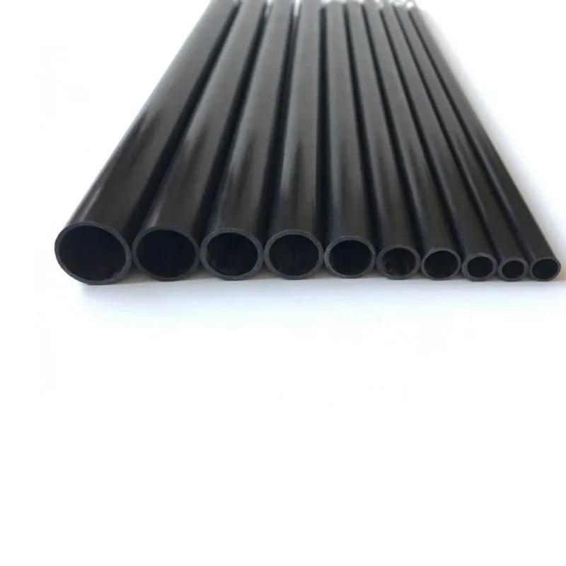 4本セット 中空 8x7x500mm カーボン ロッド リンケージ パイプ 