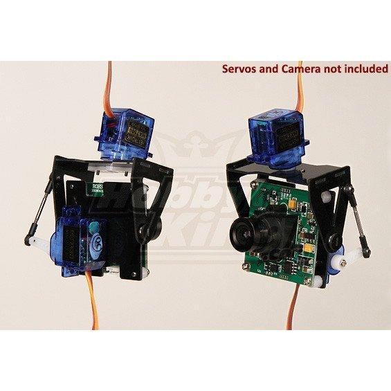 グラスファイバー製 パンチルト カメラ マウント FPV Fiberglass Pan-Tilt Camera Mount L-Size★ホビーショップ青空｜hs-aozorahe