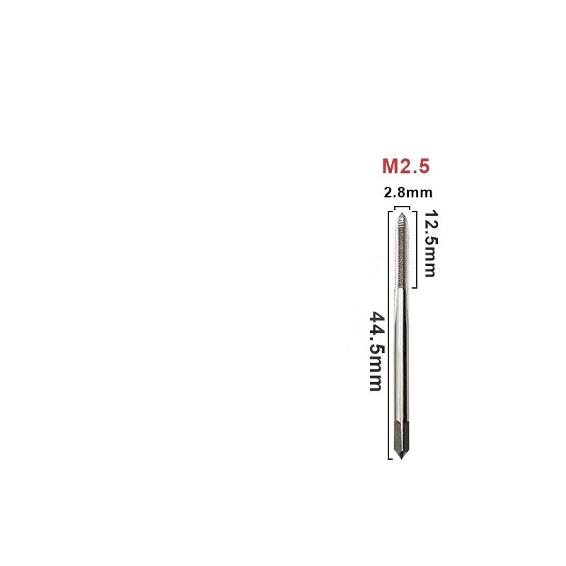 RJX M2.5 HSS ハンドツール 2mm タップ スレッドタップ マシンプラグ ドリル ねじ ツール★ホビーショップ青空 : ホビー ...