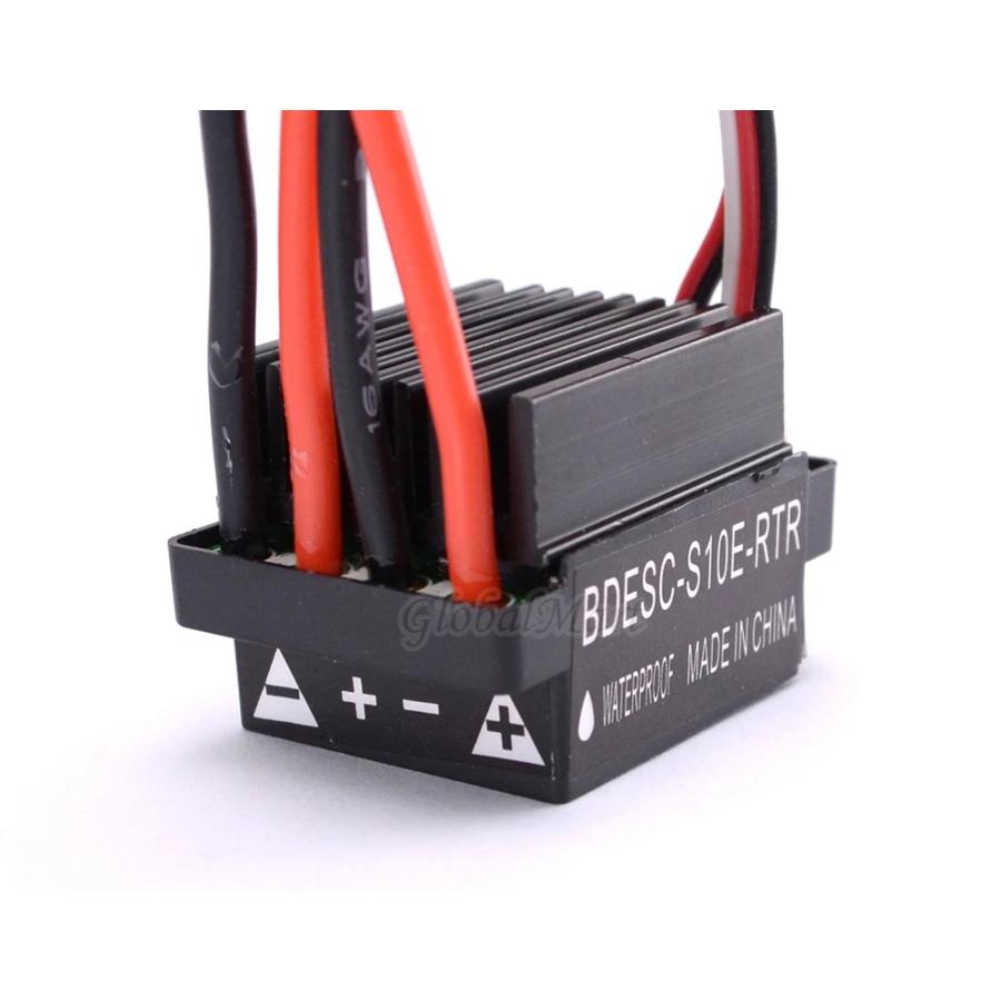 BDESC 320A アンプ ESC ブラシモーター用 カー用 Tコネクタースピード