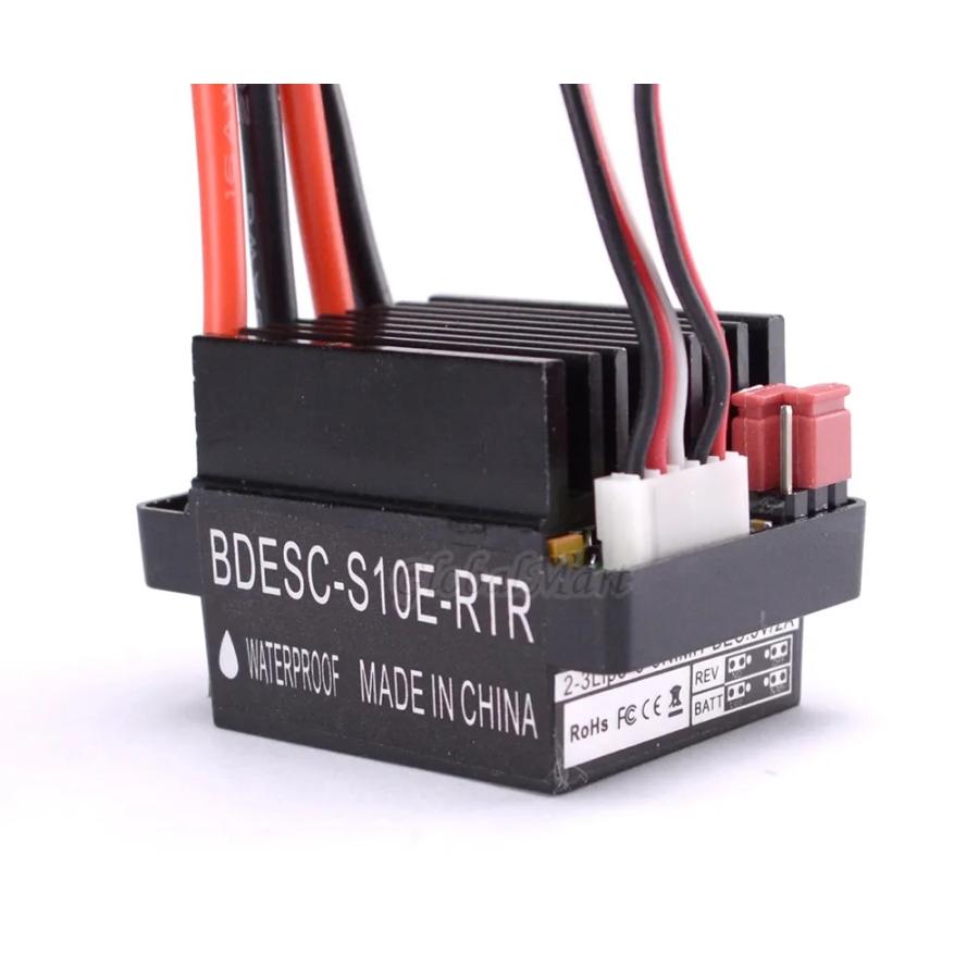 BDESC 320A アンプ ESC ブラシモーター用 カー用 Tコネクタースピード