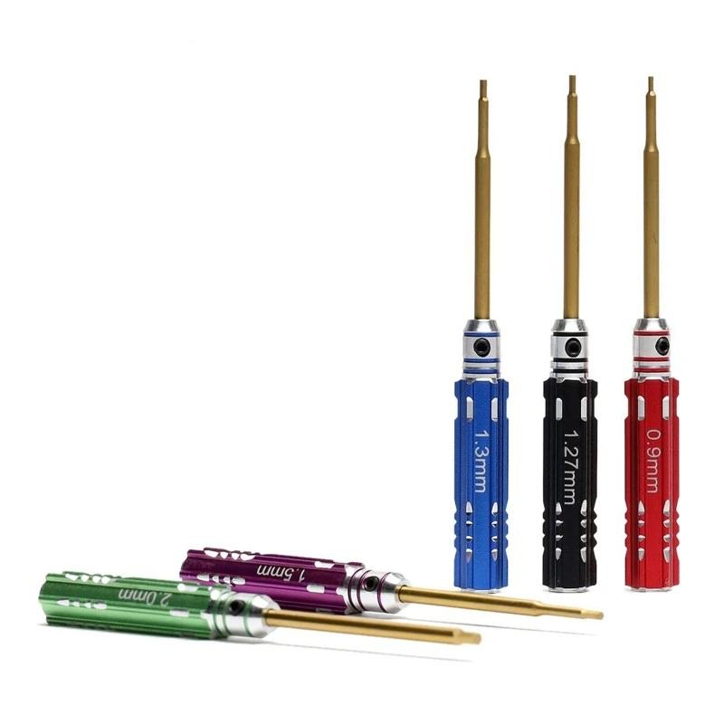 ミニ 六角 レンチ ドライバー セット 0.9mm 1.27mm 1.3mm1.5mm 2.0mm（Yahoo!・ホビーショップ青空へ）