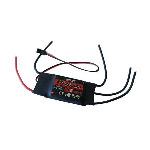 SKywalker 60A アンプ ESC Bec 5V/5A Hobby スピード コントローラー