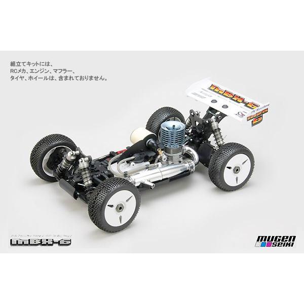 MUGEN 無限精機 1/8 エンジンRCバギー MBX-6 カーキット : e0050 