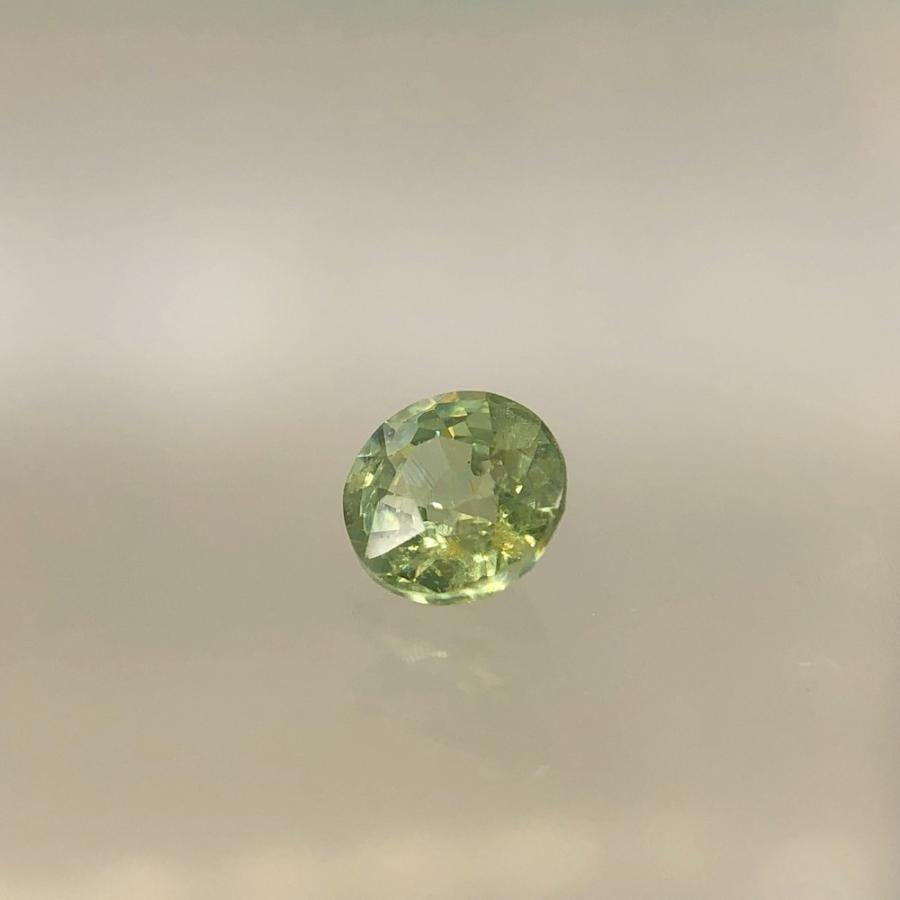 送料無料]デマントイドガーネット ルース(裸石) ラウンドカット 0.45ct  