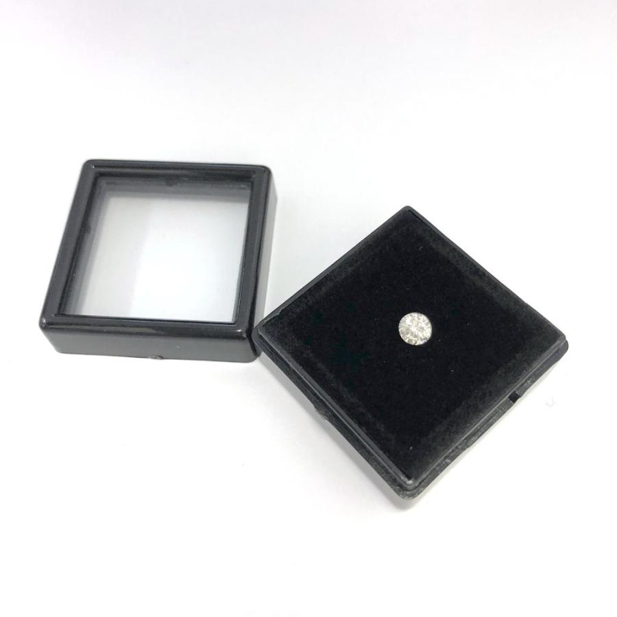 [送料無料] ルースケース 30×30mm(3x3cm)白10＋黒10【20個セット】追加料金で宅配便へ変更可＜ディスプレイ 収納 天然石 宝石 裸石 プラスチック ボックス＞｜hs-jewel｜03