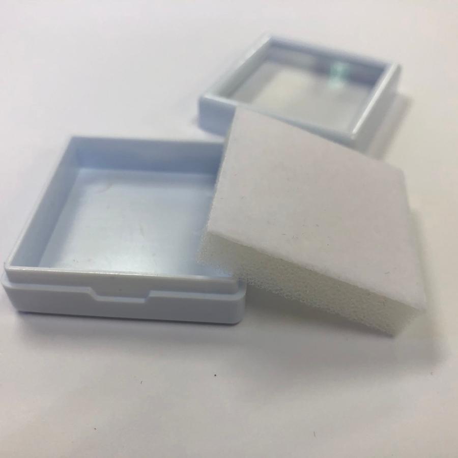 送料無料] ルースケース 40×40mm(4x4cm)白【100個セット