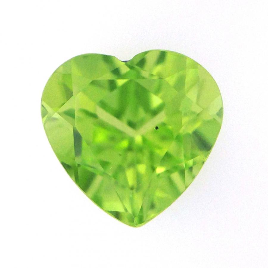 ルース 色石【ペリドット ハートシェイプカット】3.14ct 