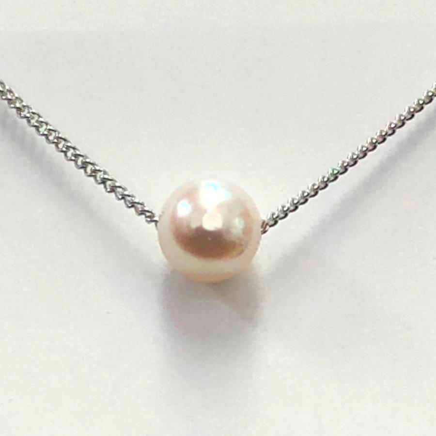[送料無料]あこや真珠(パール) ペンダントネックレス ゴールドシルバーチェーン ネコポス発送 PNCPrl01HSジュエル 通販