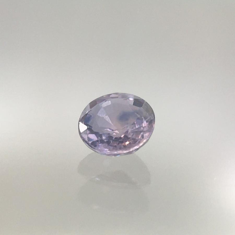 送料無料]バイオレットサファイア ルース ラウンドカット 0.571ct