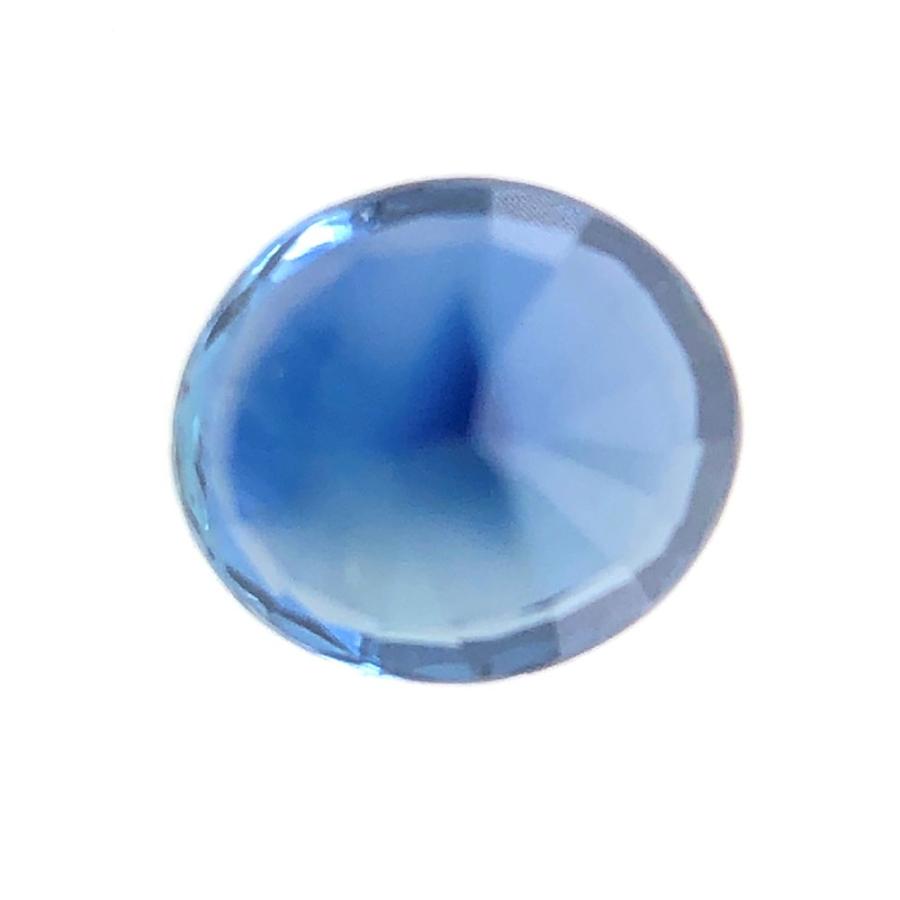 送料無料]ブルーサファイア ルース オーバルミックスカット 0.442ct 