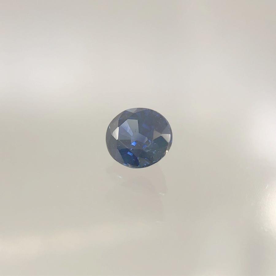 送料無料]ブルーサファイア ルース オーバルミックスカット 0.442ct 