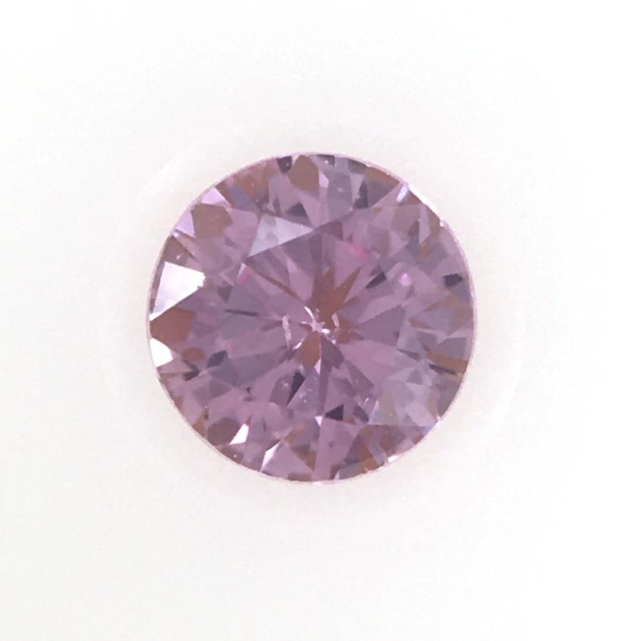 送料無料]ピンクサファイア ルース ラウンドカット 0.31ct クロネコ 