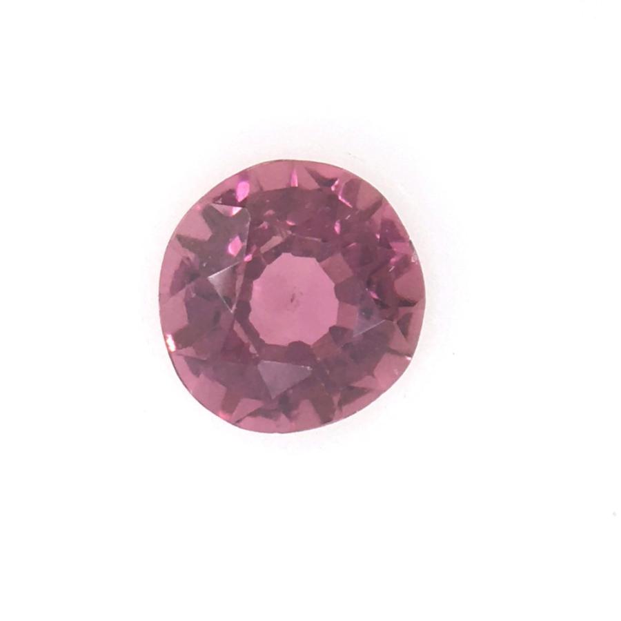 送料無料]ピンクトルマリン ルース ラウンドカット 0.36ct ネコポス 