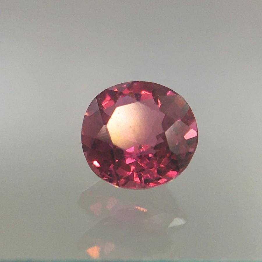 送料無料]ピンクトルマリン ルース ラウンドカット 0.36ct ネコポス 