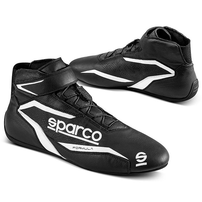 Sparco FIA 8856-2018 レーシングシューズ ブラック スパルコ レーシングシューズ FORMURA FIA公認 FIA8856-2018