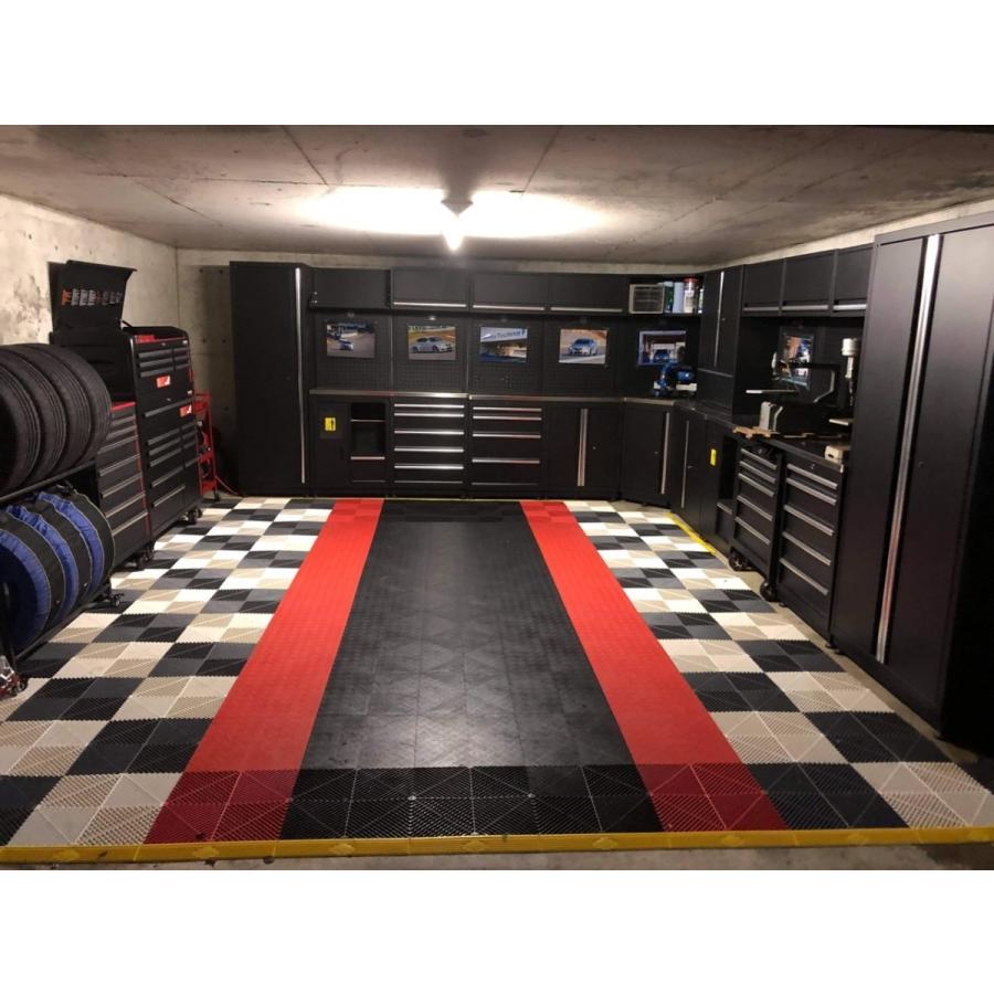 ガレージフロアタイル メッシュ : HSモータースポーツヤフー店 - 通販