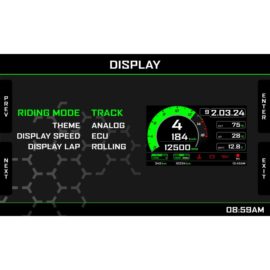 MXK10-Gen4 Kawasaki ninja ZX-10R(2011-2015)専用プラグアンドプレイ