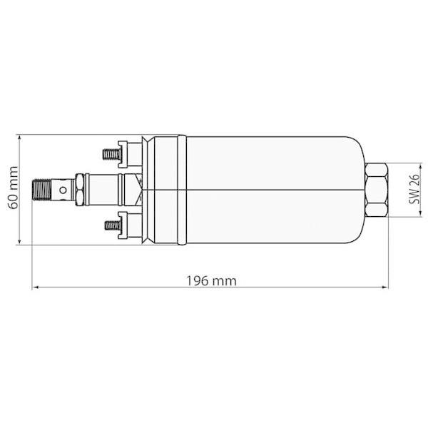 フューエルポンプ ボッシュ Bosch Fuel Pump 200l H アウトタンク型ポンプ 0580254044 Fp200 044 Bos044 エイチエスワン Hs One 通販 Yahoo ショッピング